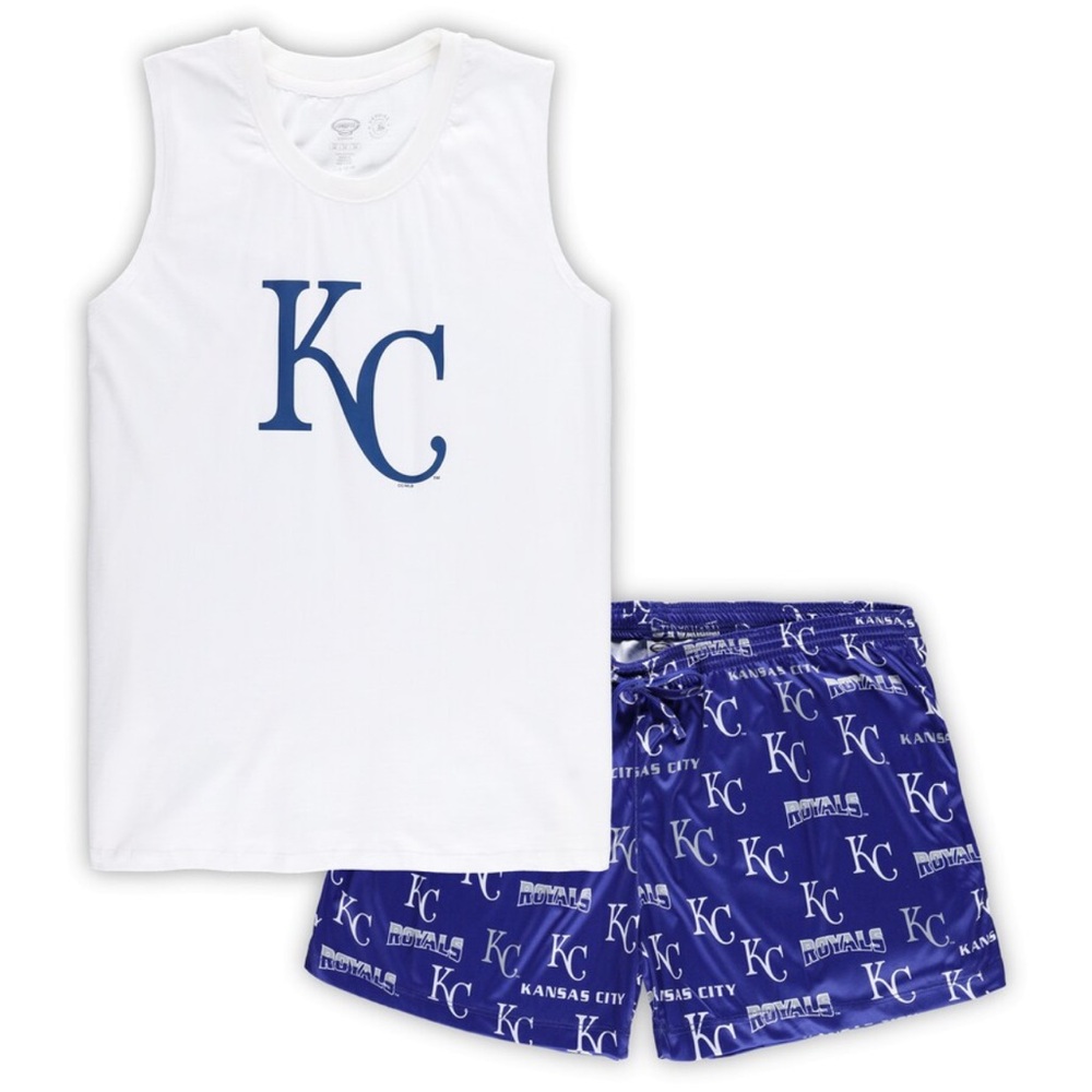 KC Royals Women’s Tank Top and Short Sleep Set